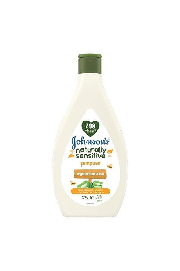 Johnsons Baby Natural Organik Şampuan 395ml