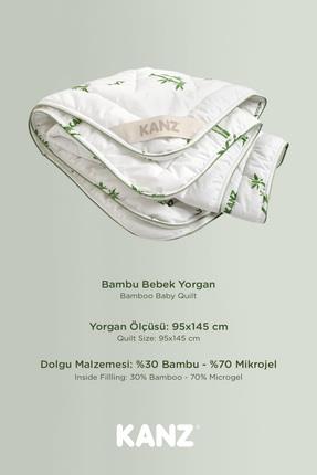 Kanz Bebek Bambu Dolgulu Yorgan 95X145 Knz-033