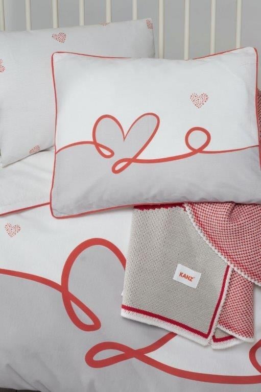 Kanz - Bebek Battaniyeli Nevresim Tkm.(knz-045) 152.01.0287.Love---