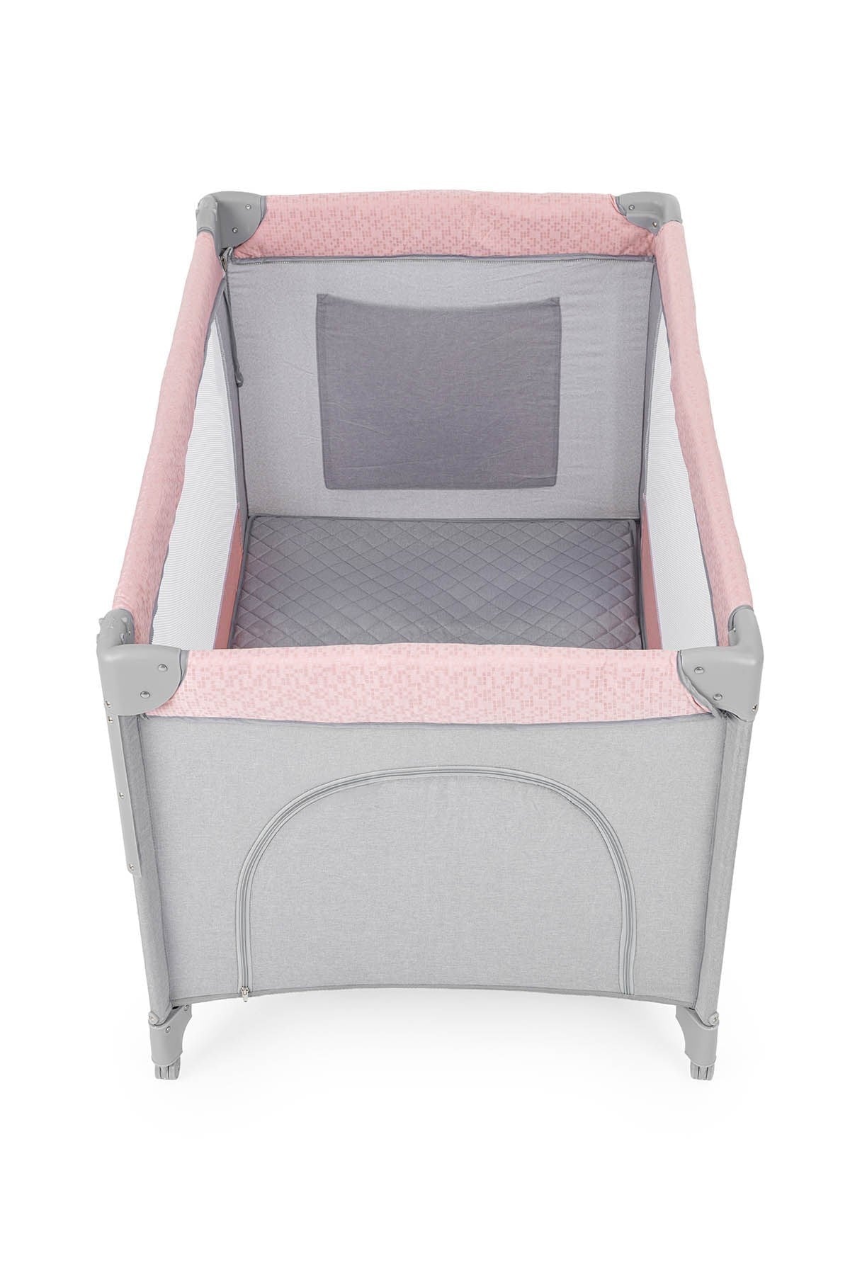 Kanz Momside Oyun Parkı ve Park Yatağı - Pembe 70*110