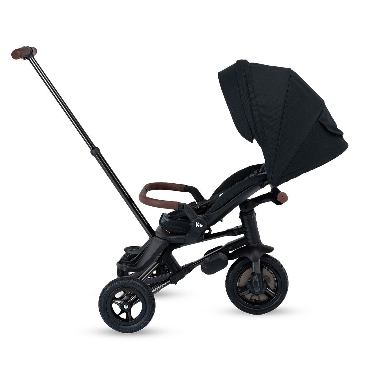 Kraft Baby Nova Deluxe 5 İn 1 Katlanır İtmeli Bisiklet - Gri