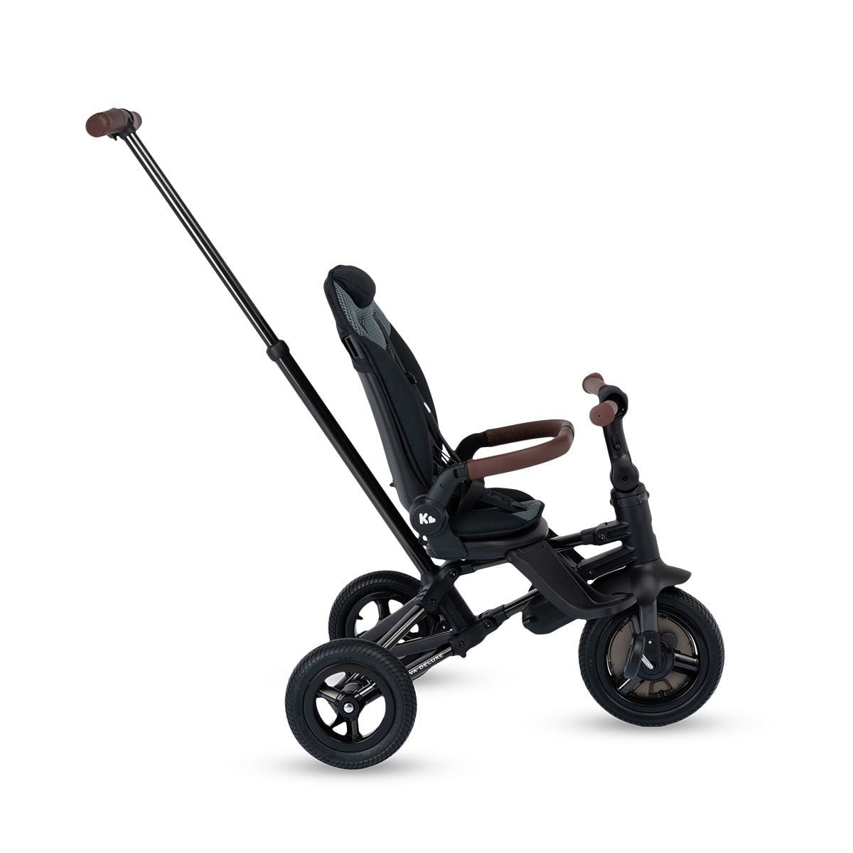 Kraft Baby Nova Deluxe 5 İn 1 Katlanır İtmeli Bisiklet - Siyah