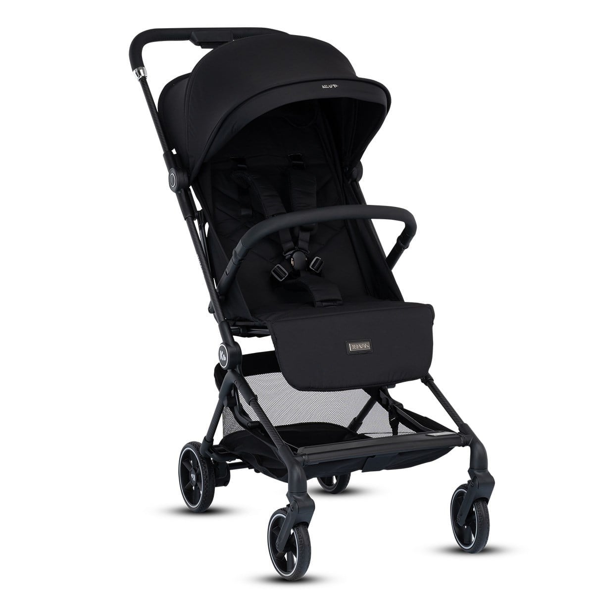 Kraft Carbon Bebek Arabası Kabin Boyı Black Silver