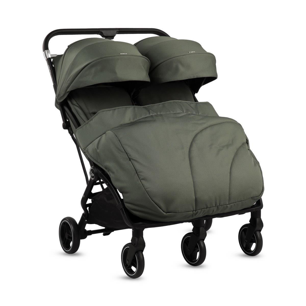 Kraft Duplo İkiz  Bebek Arabasi - Green