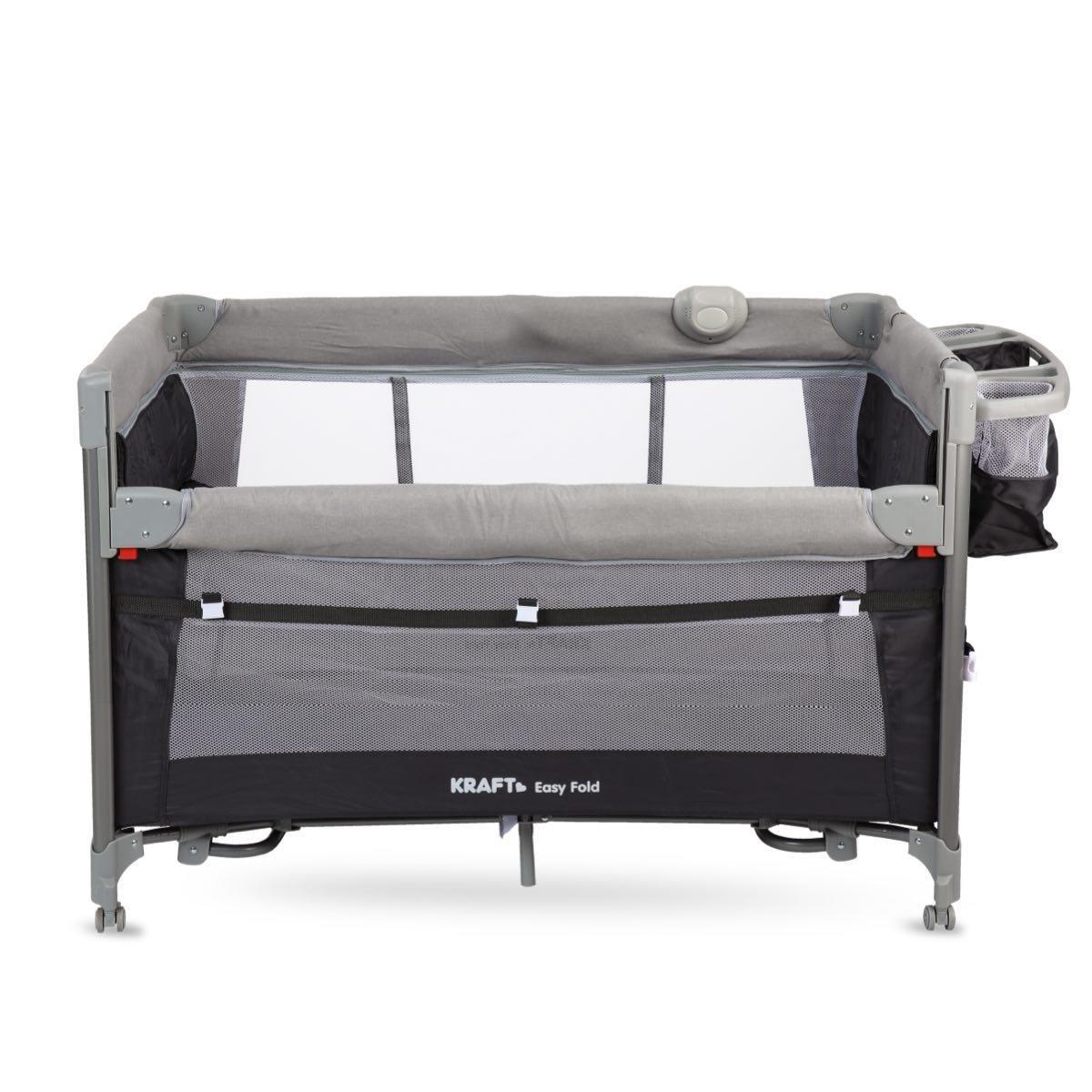 Kraft Easy Fold Oyun Parki 70x110cm-Light Grey