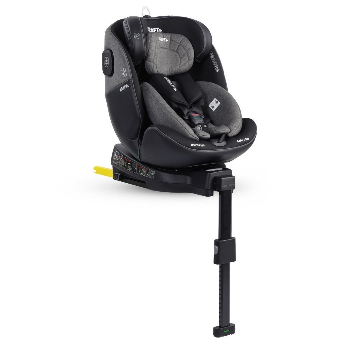 Kraft Galler i-size (40-150 cm) 0-36 Kg Oto Koltuğu Siyah