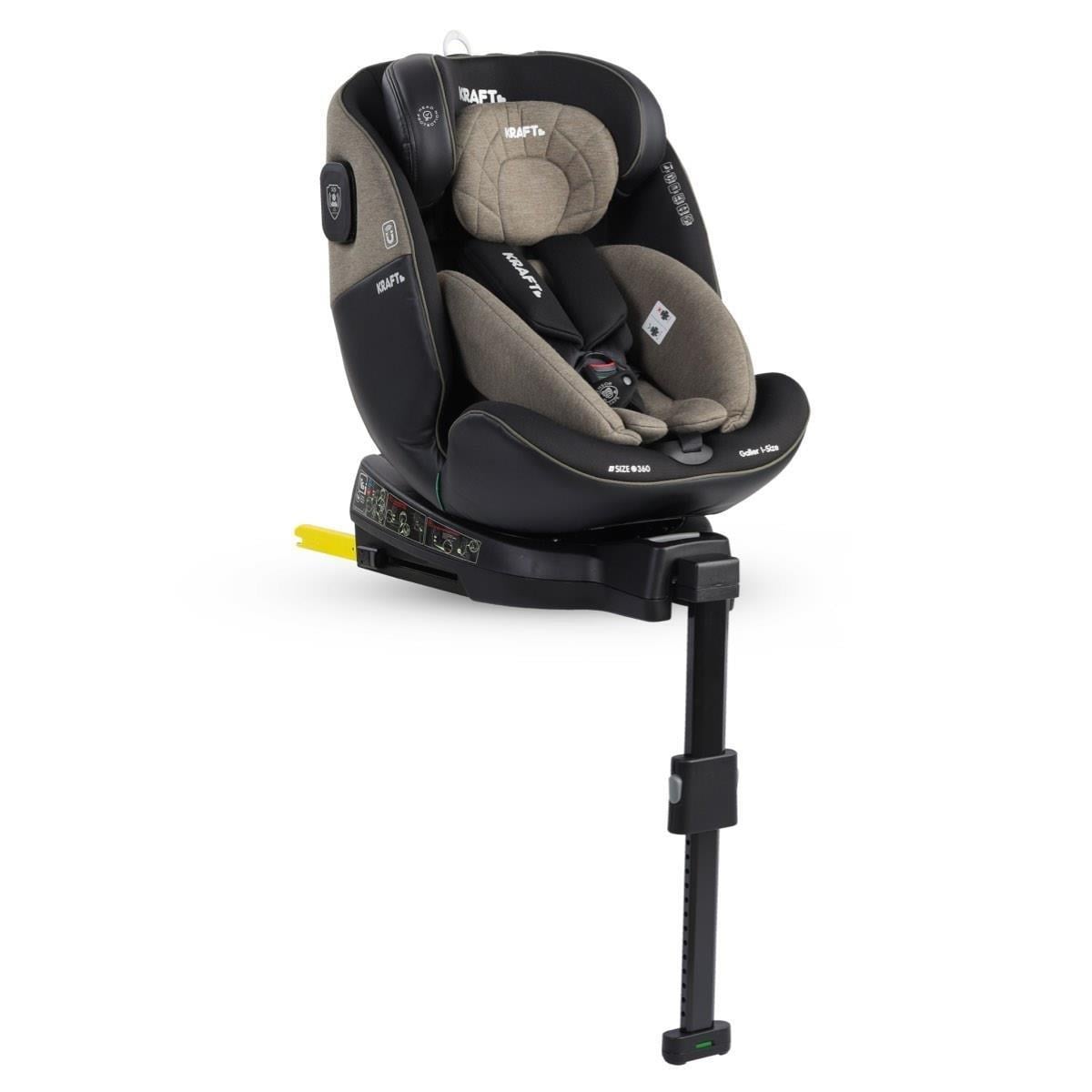 Kraft Galler i-size (40-150 cm) 0-36 Kg Oto Koltuğu Khaki