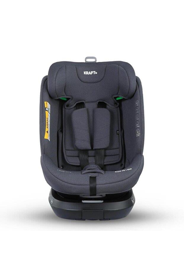 Kraft Royal PR i-size (40-150 cm) 0-36 Kg Oto Koltuğu Koyu Gri