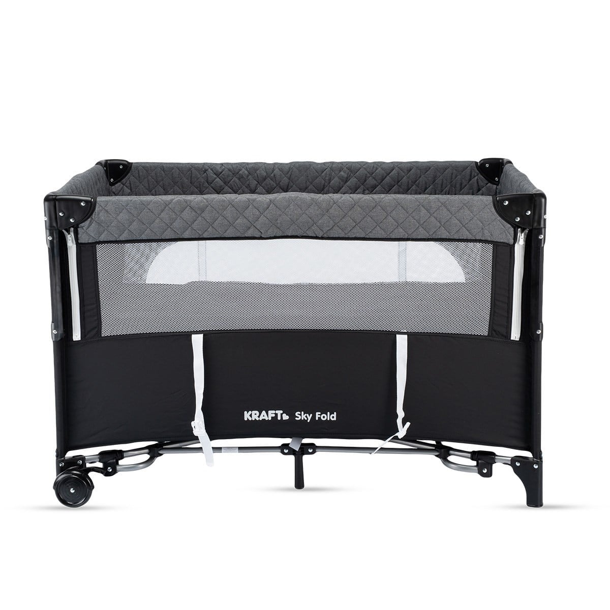 Kraft Sky Fold Oyun Parkı Beşik 70x120 Cm Dark Grey