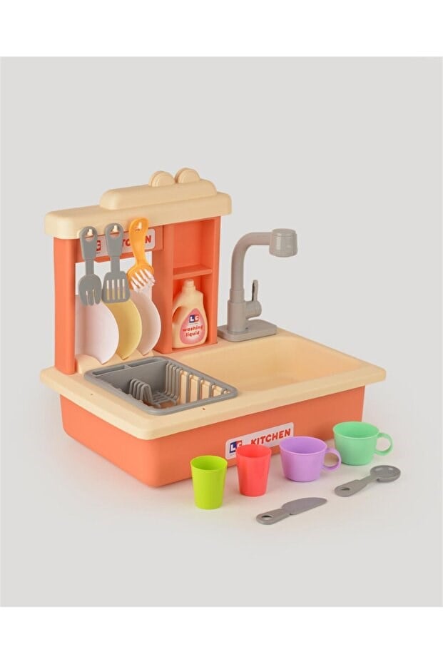 Lets Be Child LC İnteraktif Lavabo Seti - Somon 36 m+ LC-30916-S