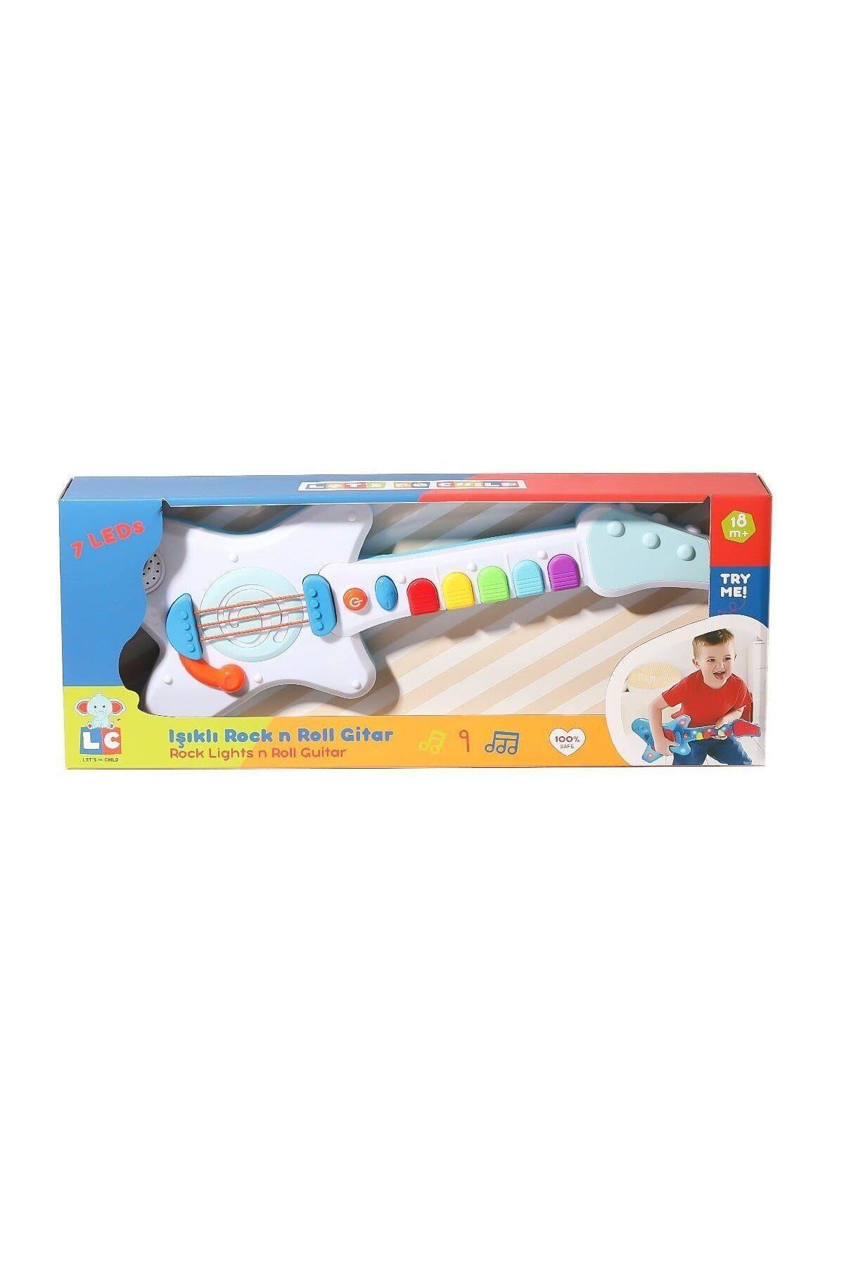 Lets Be Child LC Işıklı Roc n Roll Gitar 18 m+ LC-30986