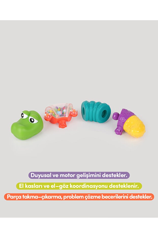 Lets Be Child Lc Tak-Çıkar Sevimli Timsah Lc-31088