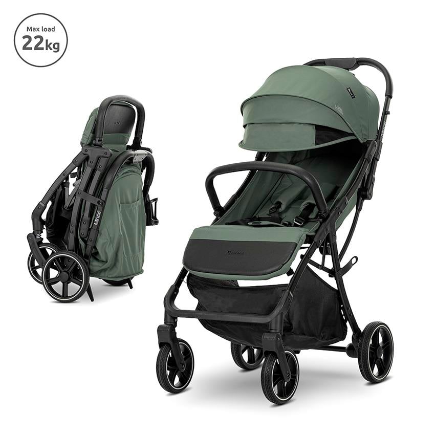 Lorelli Minori Plus Otomatik Katlanır Kabin Boy Bebek Arabası - Yeşil