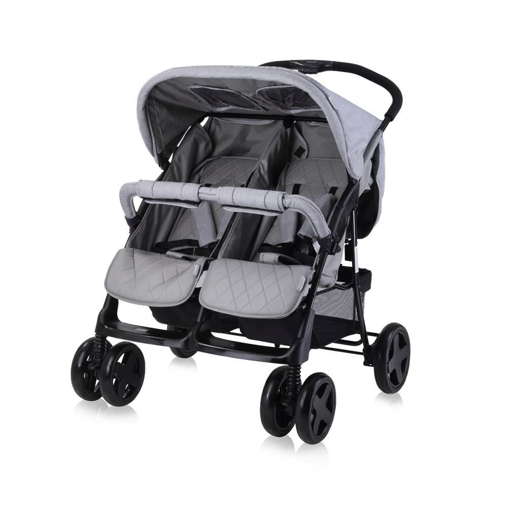 Lorelli Twin Ikiz Bebek Arabası – Grey