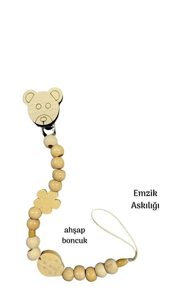 Minisse Ahşap Emzik Tutacağı 4832