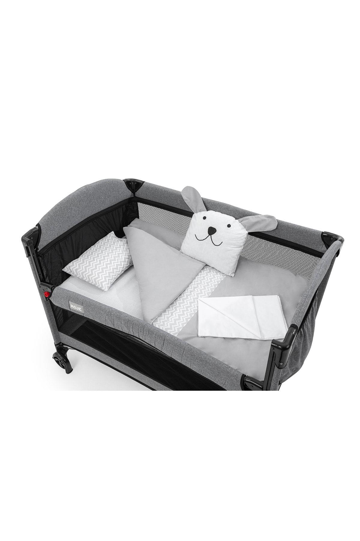 Moje Oyun Parkı Uyku Seti 70x110 Gri