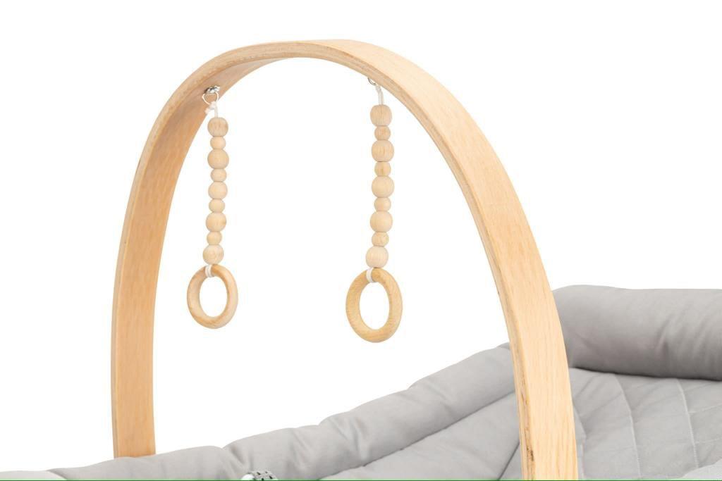 Moje Tokyo Wooden Ahşap Oyuncaklı Ana Kucağı Ana Dizi Gri