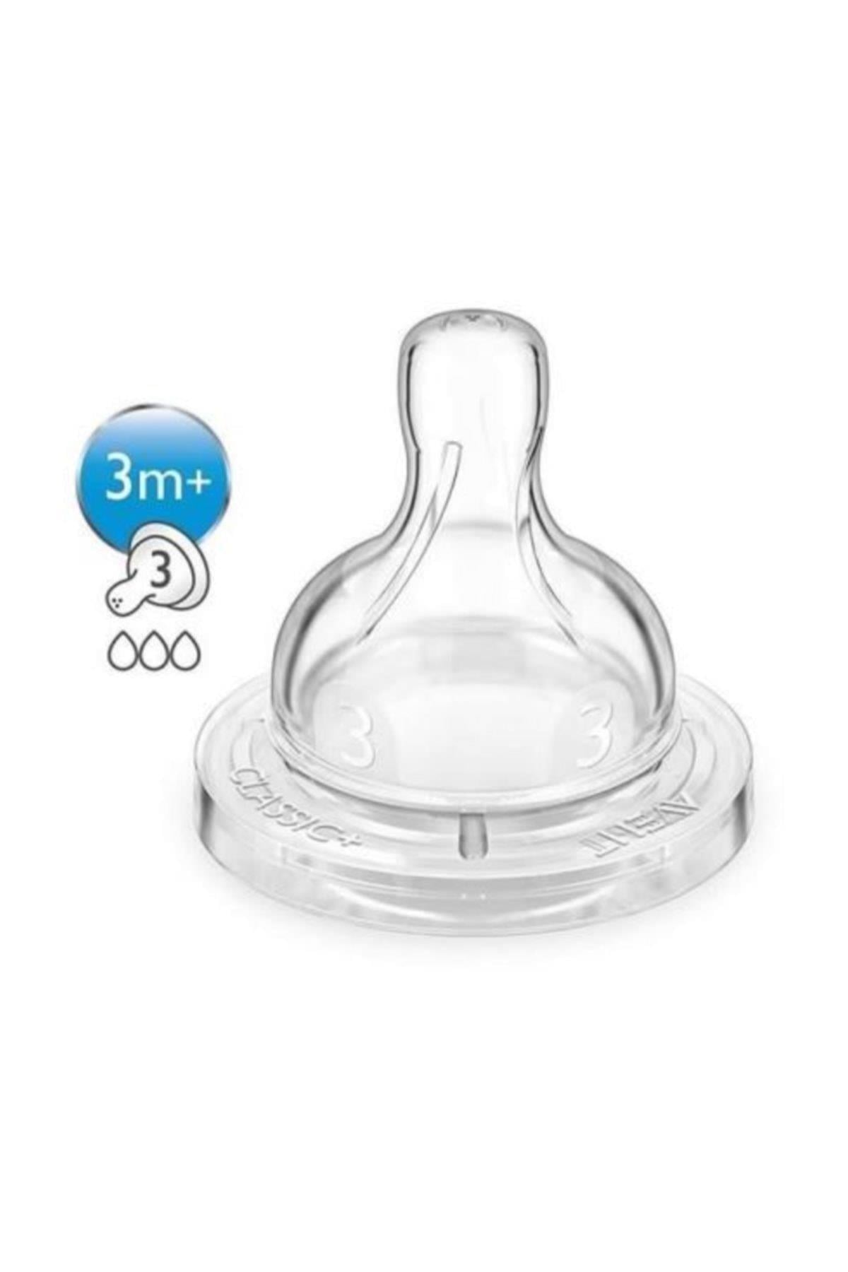Philips Avent  Biberon Emziği 2`Li Orta Akış 3M+