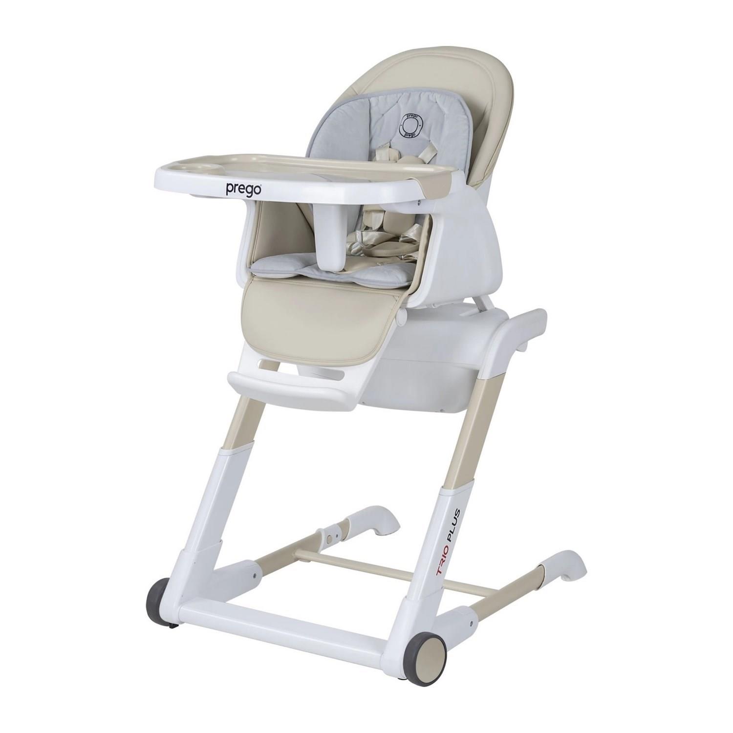 Prego 4029 Trio Plus Elektirikli Mama Sandalyesi Bej