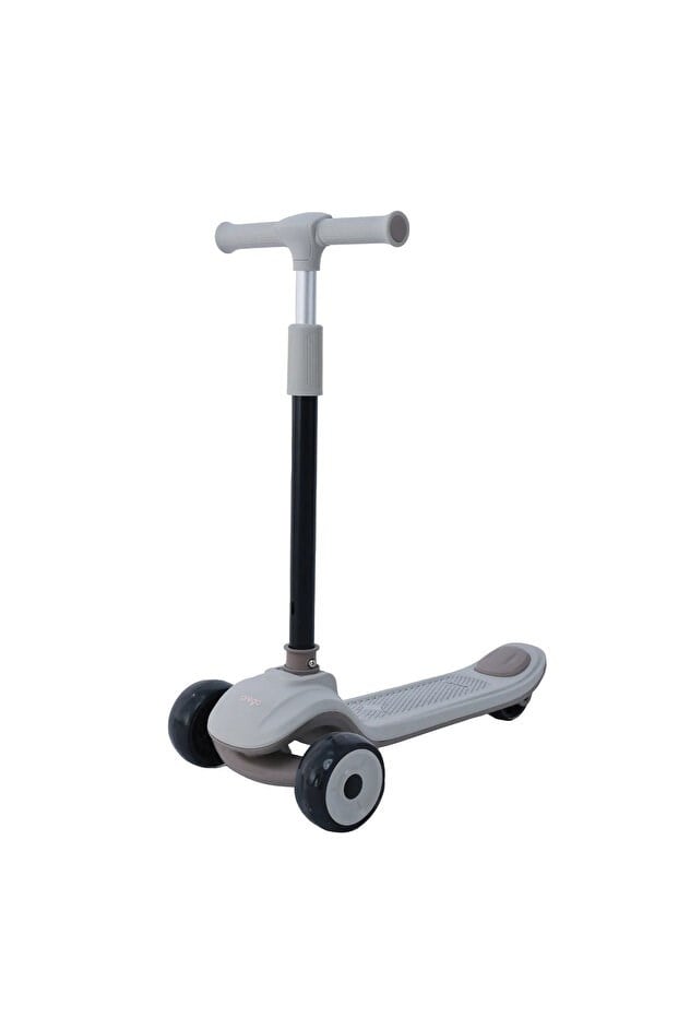 Prego Bluetooth Özellikli Işıklı Katlanabilir Nitro Scooter Bej K605-1