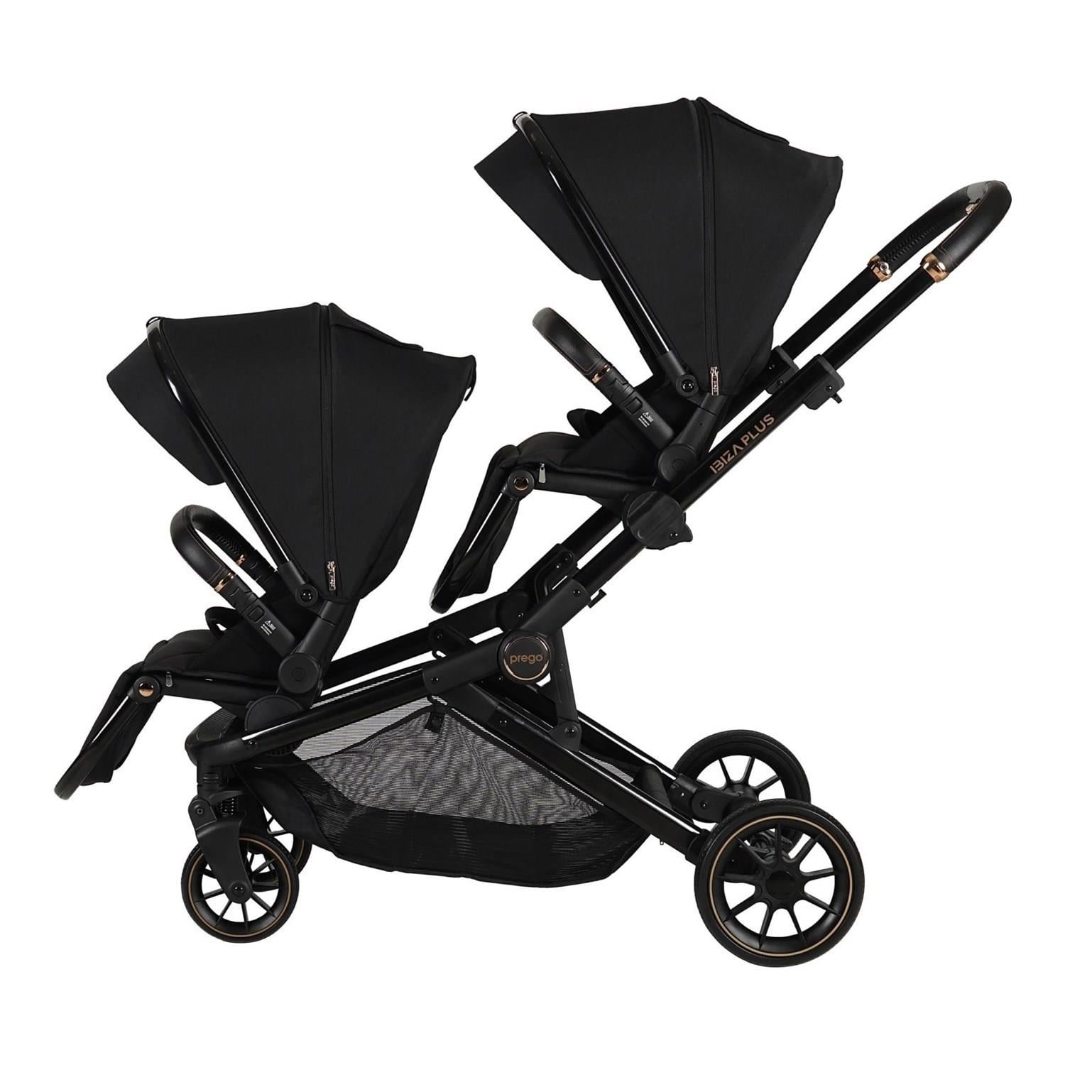 Prego İbiza Plus I-Size Travel Sistem Bebek Arabası 2420 Siyah ( Oto Koltukları Dahildir )