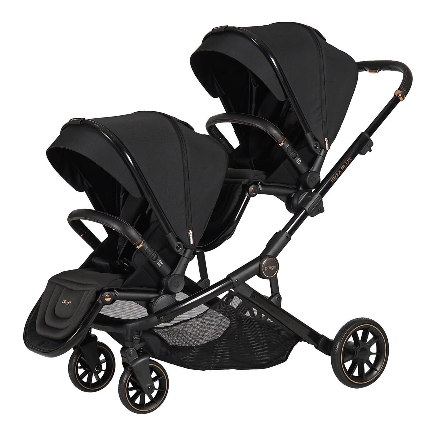 Prego İbiza Plus I-Size Travel Sistem Bebek Arabası 2420 Siyah ( Oto Koltukları Dahildir )