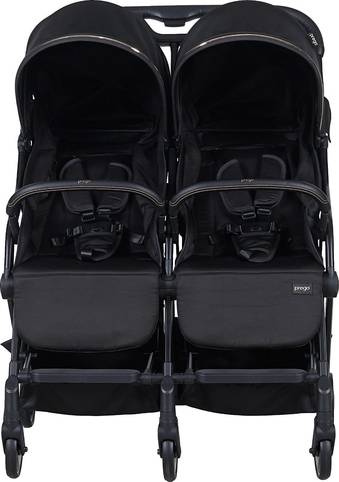 Prego London İkiz Bebek Arabası 2236 Siyah
