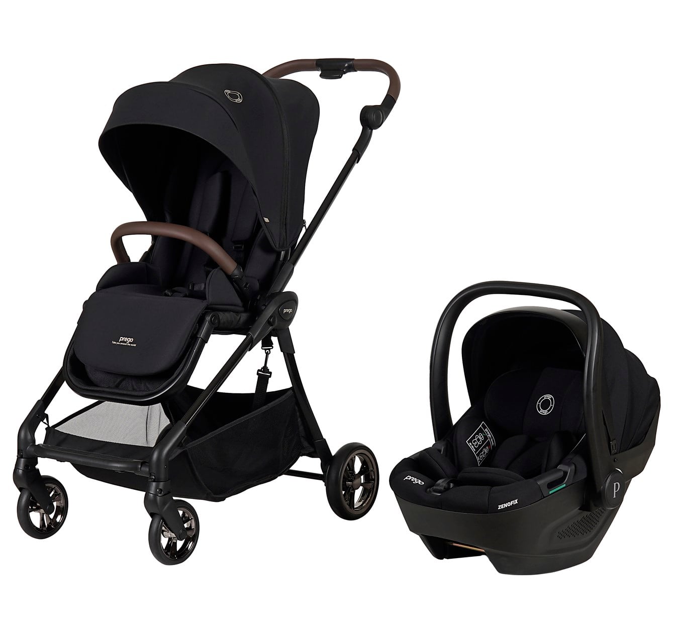 Prego Lyon i-Size Travel Sistem Bebek Arabası 2450 Siyah