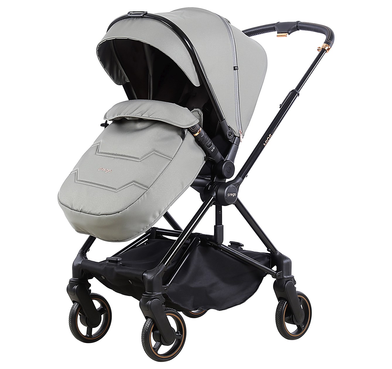 Prego Mios Premium İ-Size Travel Bebek Arabası Yeşil 2415