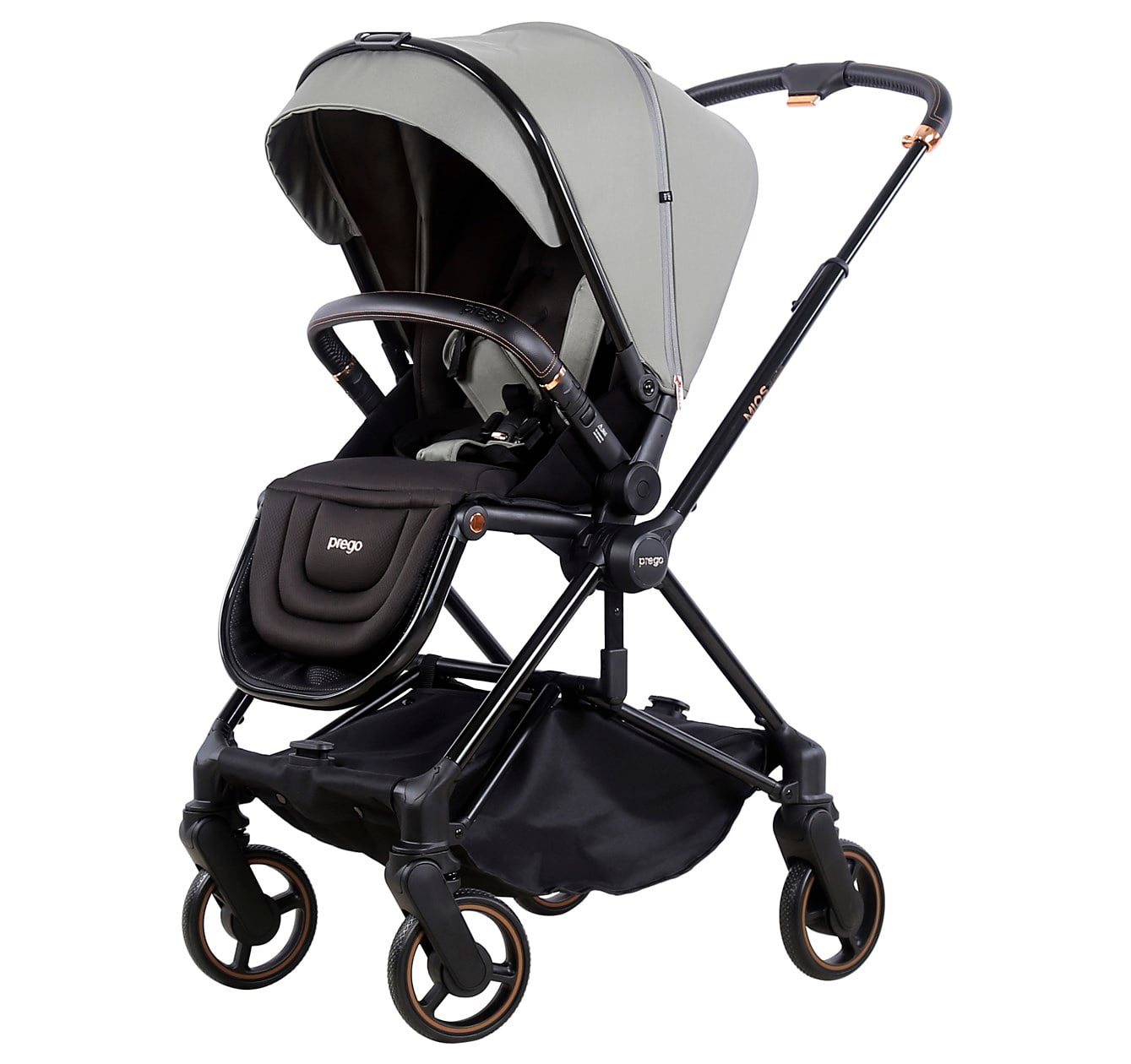 Prego Mios Premium İ-Size Travel Bebek Arabası Yeşil 2415
