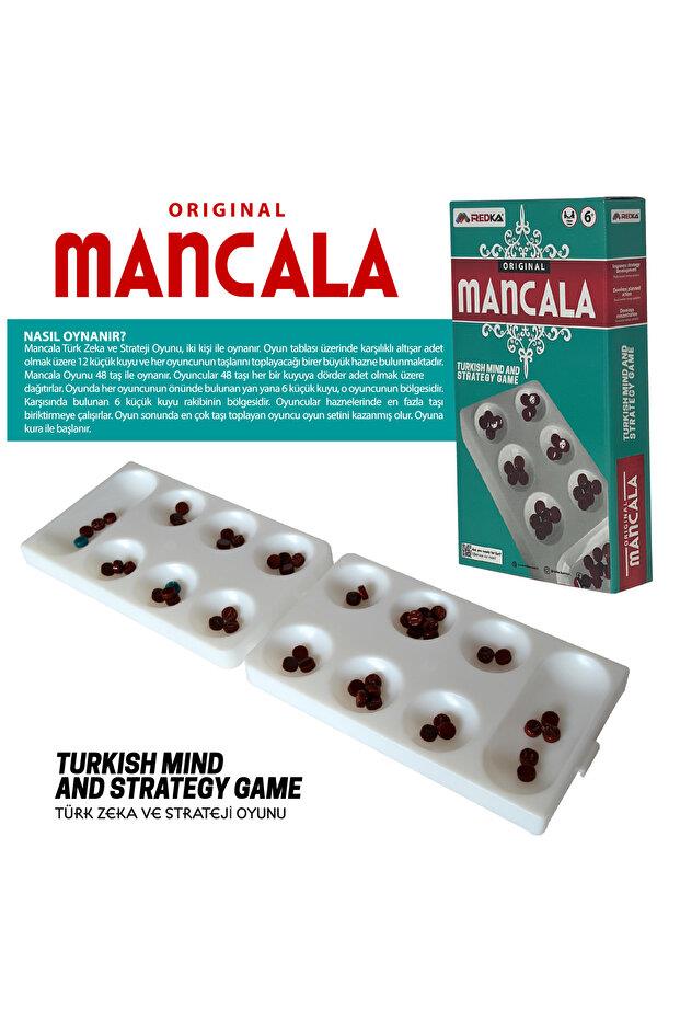Redka Plastik Mangala - Mancala Stratejik Akıl Ve Zeka Oyunu