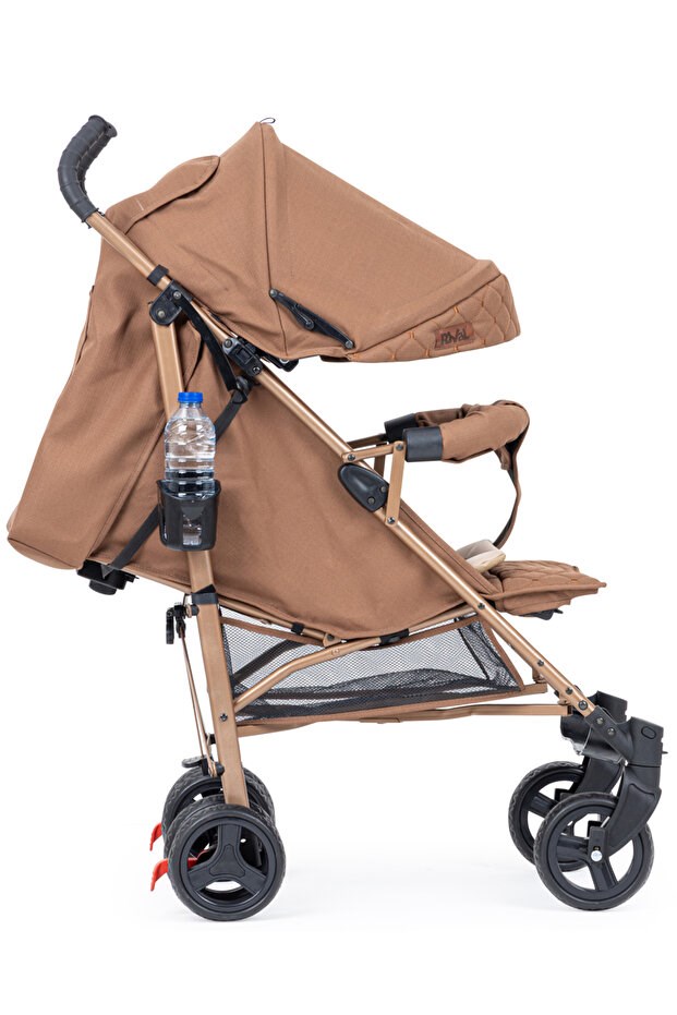 Rival Rv112-G-Kah Paris Baston Bebek Arabası Gold Kahve
