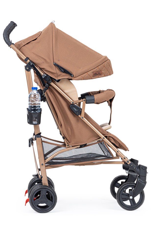Rival Rv112-G-Kah Paris Baston Bebek Arabası Gold Kahve