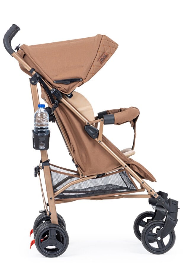 Rival Rv112-G-Kah Paris Baston Bebek Arabası Gold Kahve