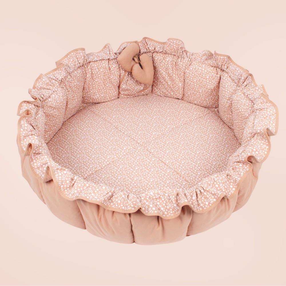 Sevi Bebe 3 in 1 Bebek Yatağı - Somon Pembe 522-16