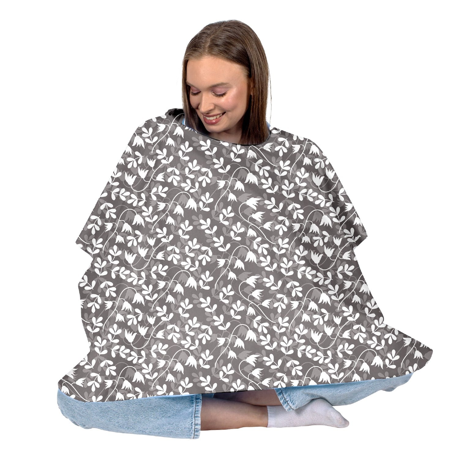 Sevi Bebe Anne Emzirme Örtüsü - Sarmaşık Desen 6280-214