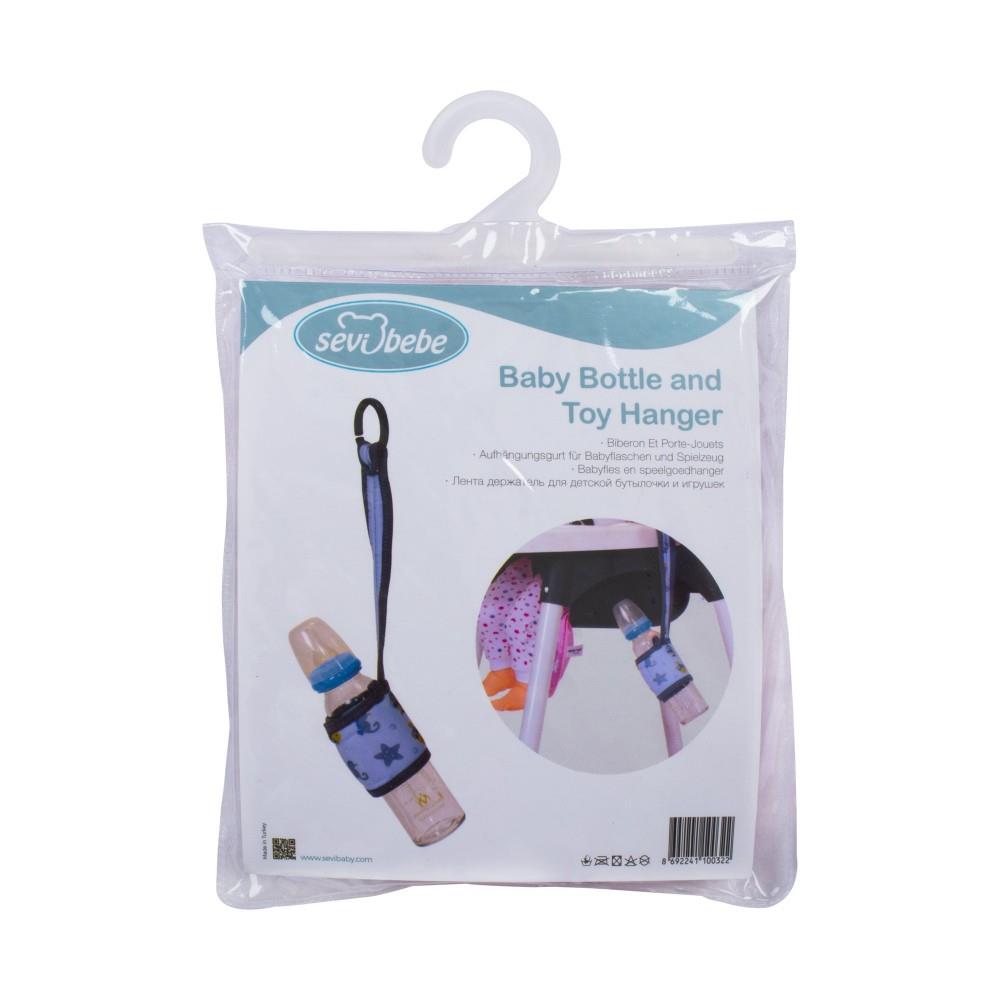 Sevi Bebe Biberon Ve Oyuncak Askısı - Prenses Desen 32-34