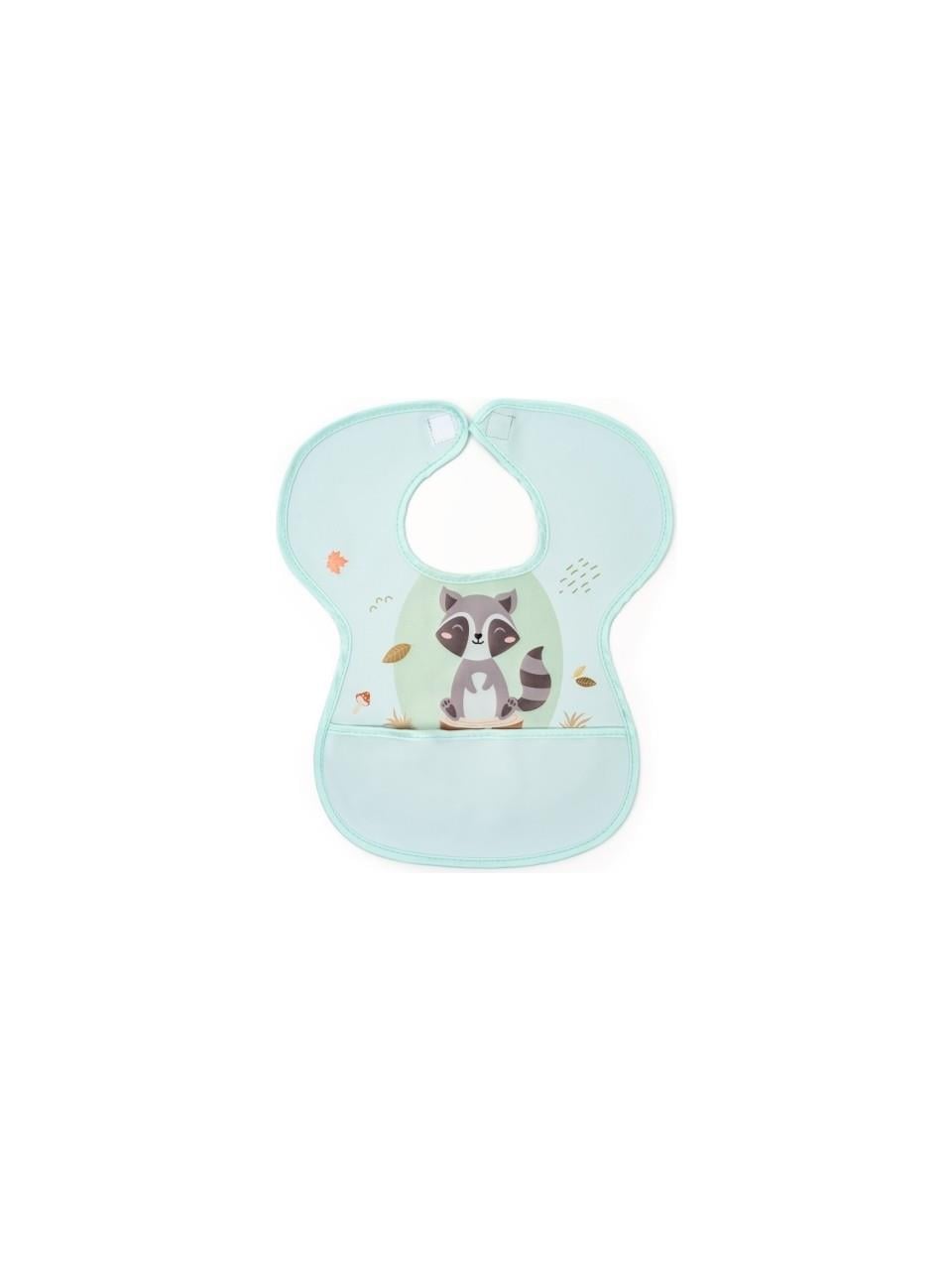 Sevi Bebe Cırtlı Muşamba Önlük - Rakun 22-183