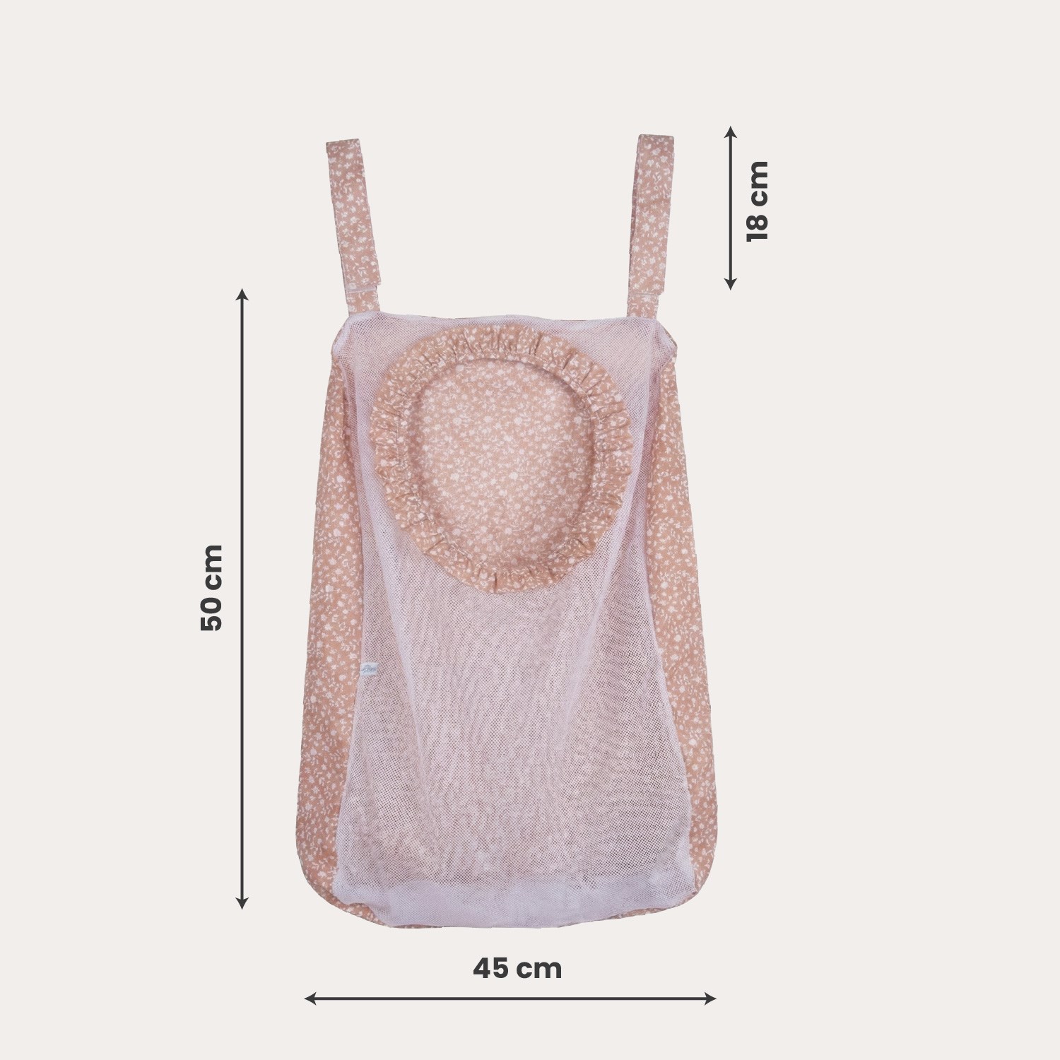 Sevi Bebe Kirli Çamaşır Torbası - Çıtır Çiçek Desen 83-153