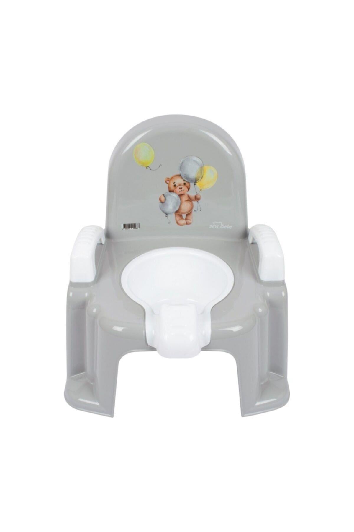 Sevi Bebe Sandalye Lazımlık - Gri 68-13