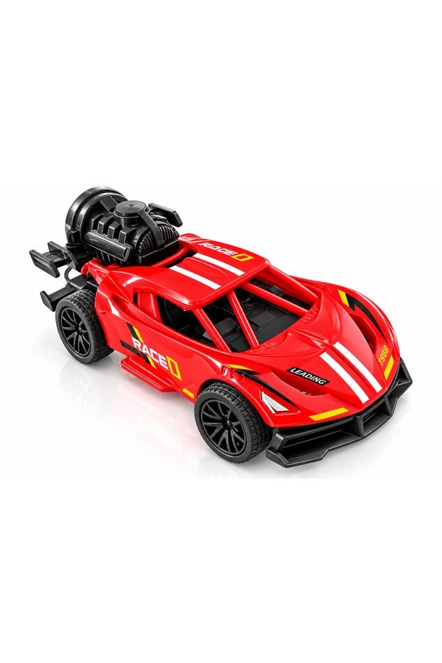 Toysan Duman Çıkartan Sesli Ve Işıklı Araba 1168-2 Karma Renk