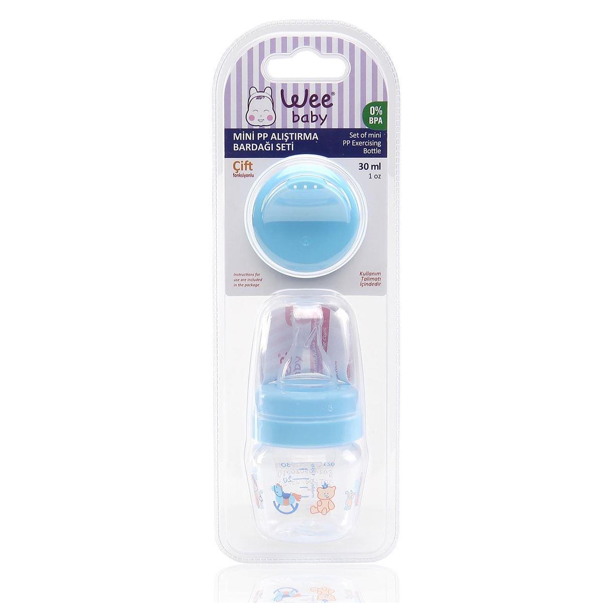 Wee Baby 30 ml Mini PP Alıştırma Bardağı Seti 0-6 Ay  Kd:778