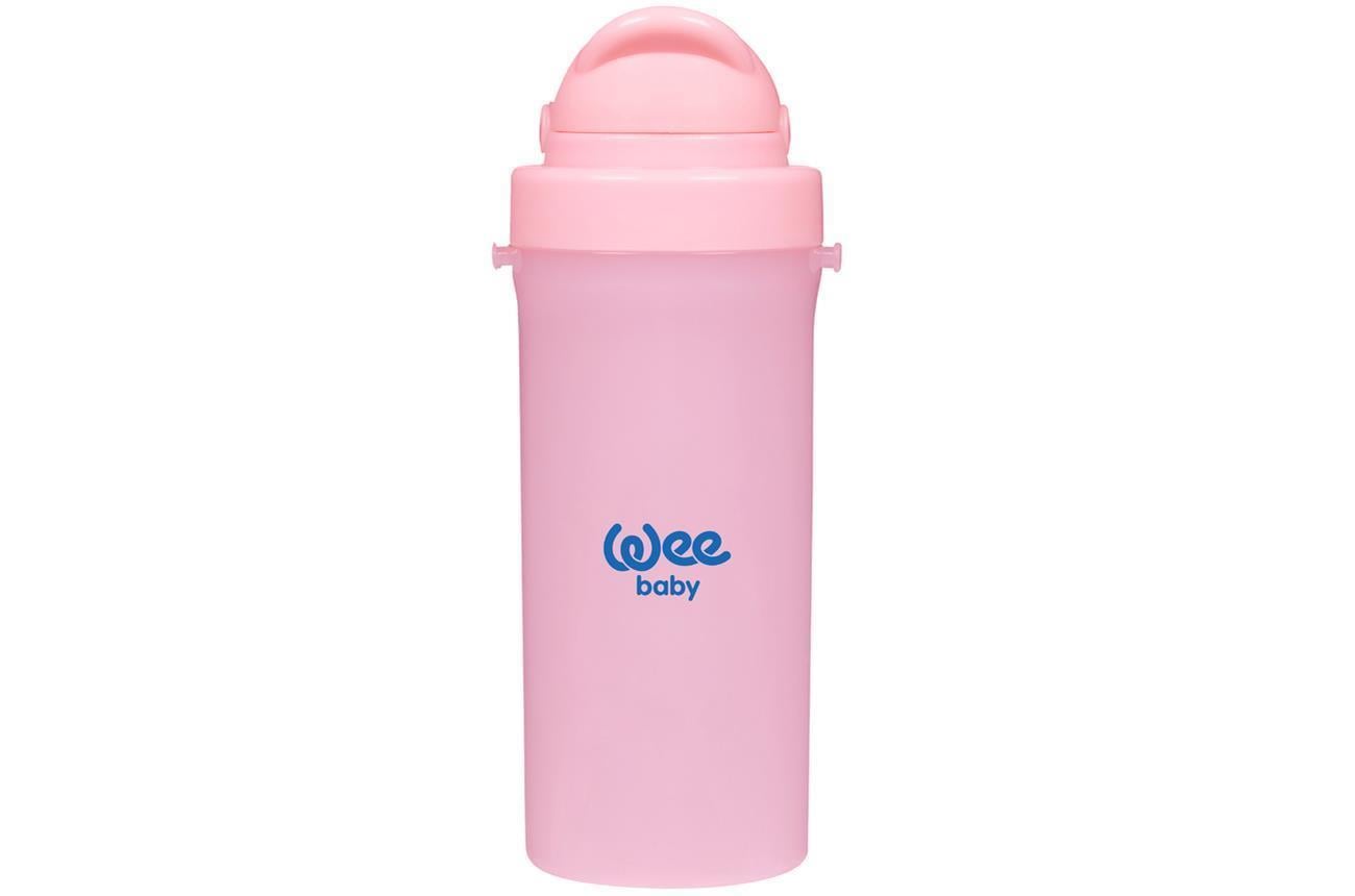 Wee Baby Boyun Askılı Pipetli Bardak Kod:896 Karma Renk