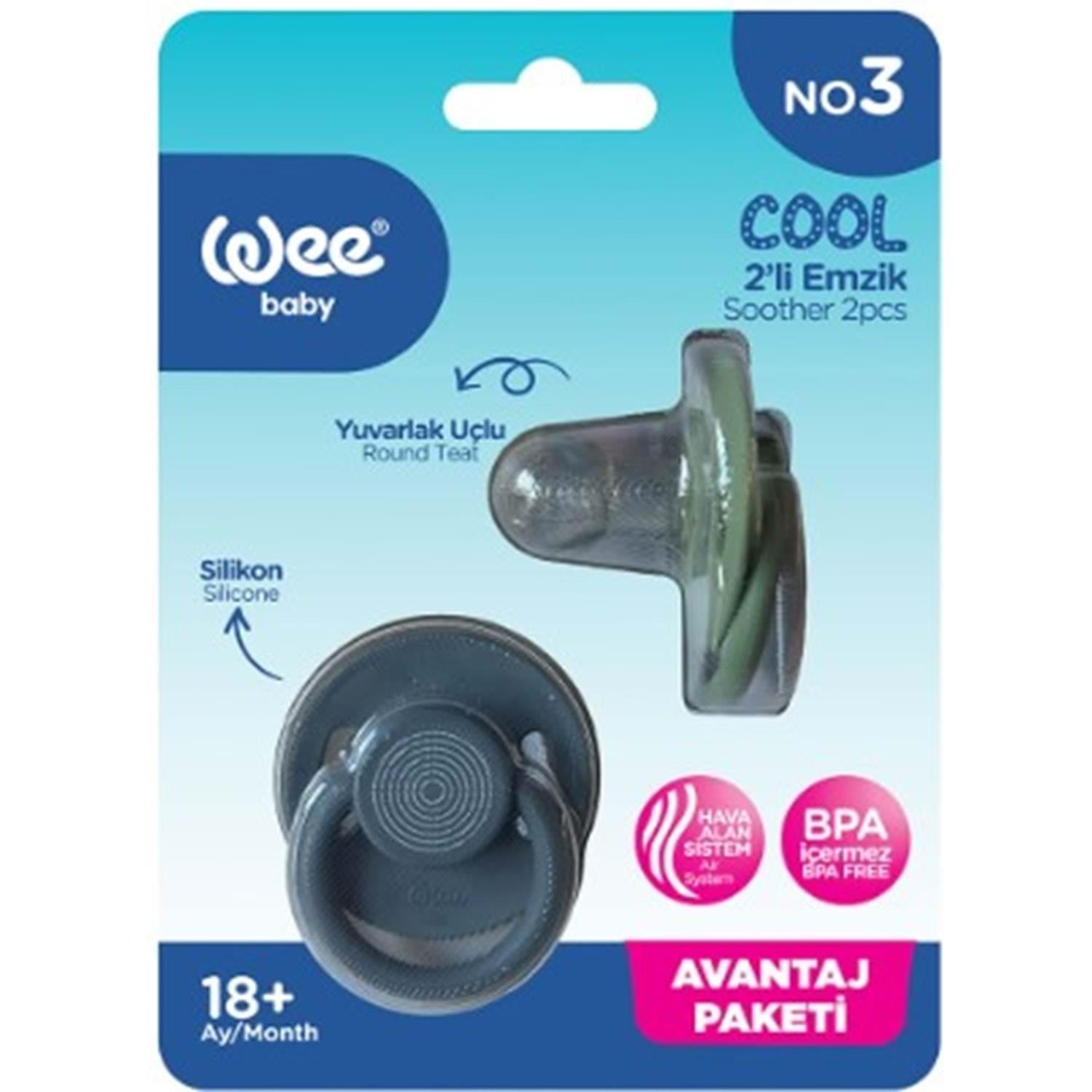 Wee Baby Cool 2li Emzik No:2