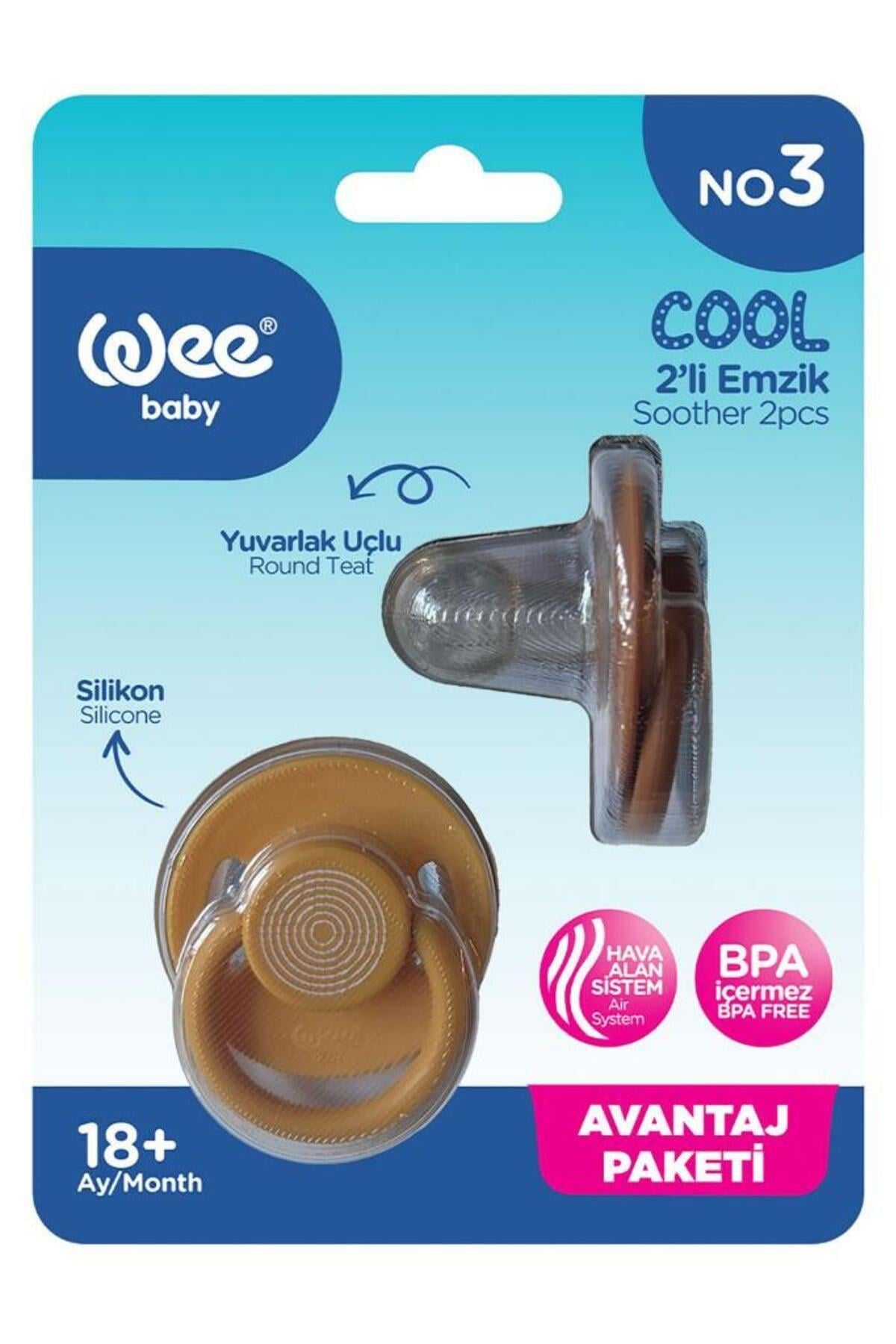 Wee Baby Cool 2li Emzik No:3