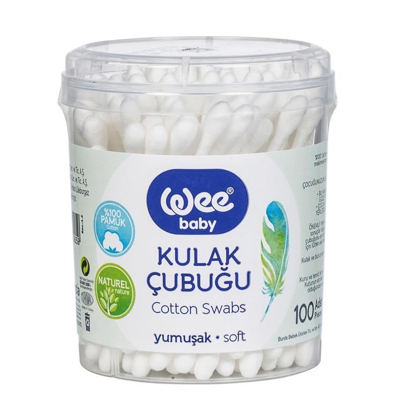 Wee Baby Pamuklu Kulak Çubuğu 100'lük
