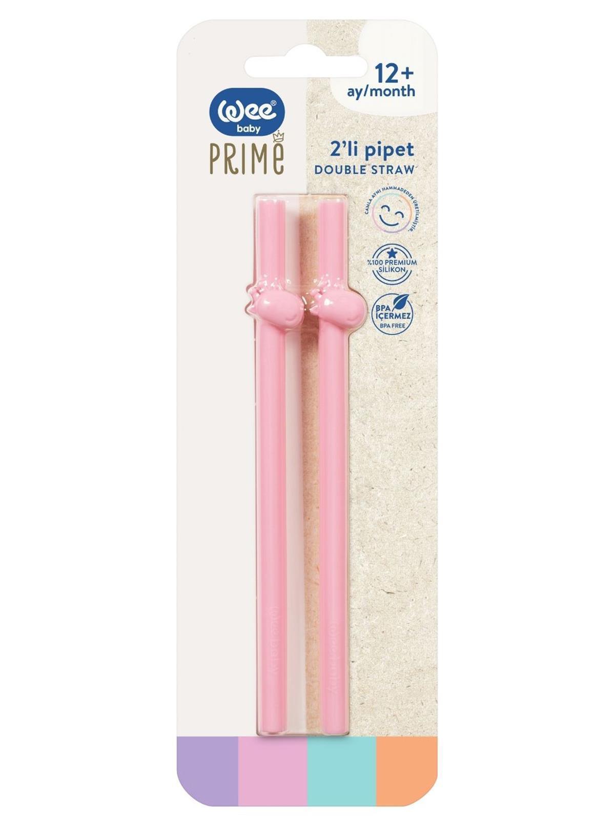 Wee Baby Prime Silikon Pipet Karışık Çok Renkli