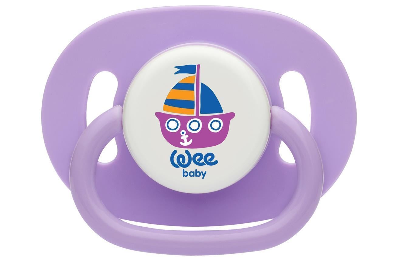 Wee Baby Yuvarlak Uçlu Emzik No : 1 Karma Renk Kod:829