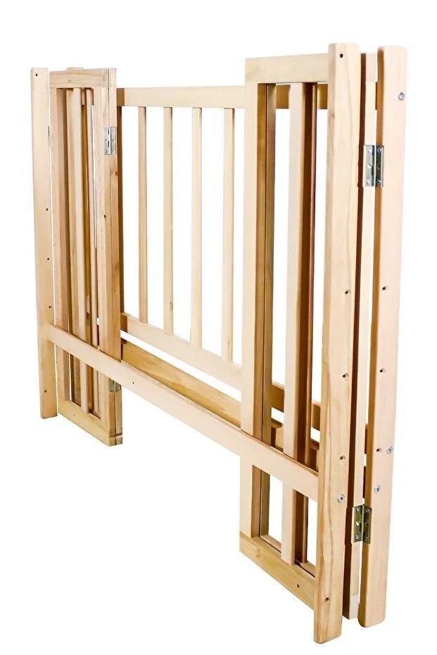 Zeki Çocuk Rimini Ahşap Anne Yanı Beşik Katlanır Model 60x120 Cm Full Set