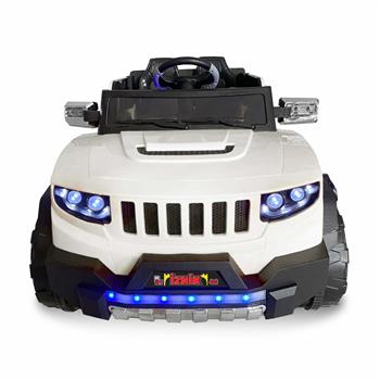 Akar 4×2 İznik 12V. Çift Kişilik Uzaktan Kumandalı Akülü Araba Beyaz (94-588)